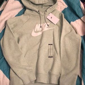 Nike mint green hoodie